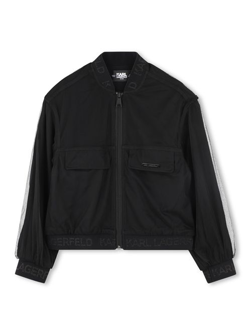 Giubbino nero KARL LAGERFELD | Z30480NERO